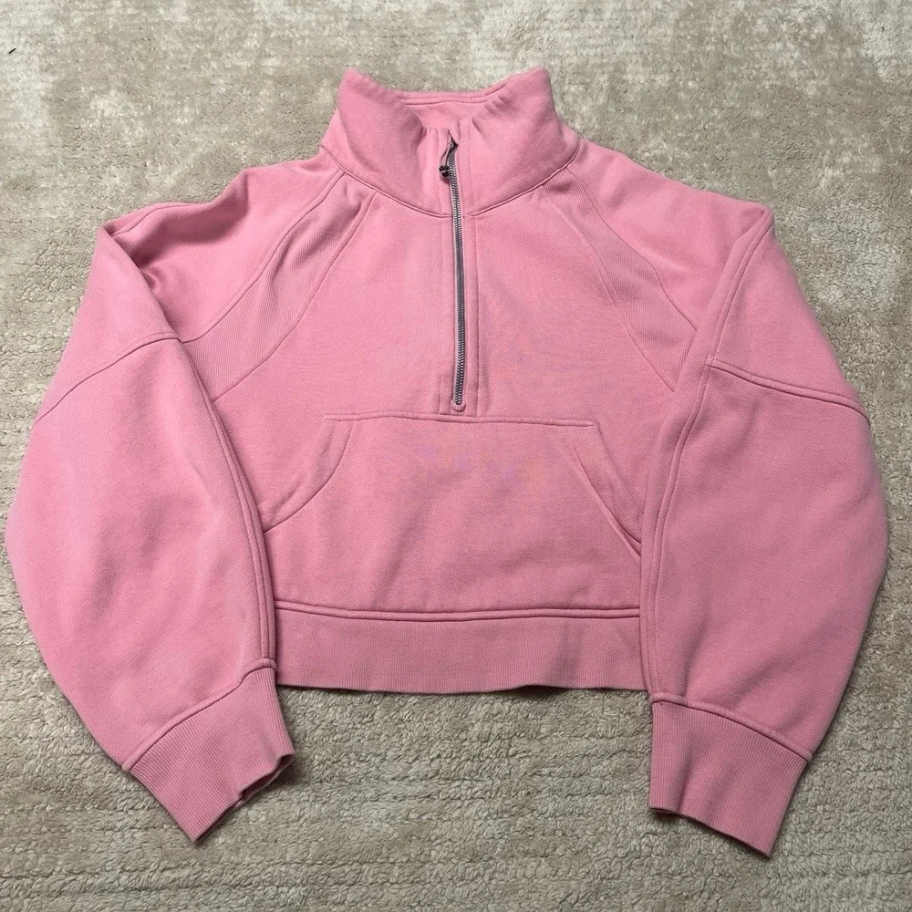 Lululemon Scuba Oversized Funnel-Neck Half Zip
Pink Tide size M/L - Picture 1 of 4